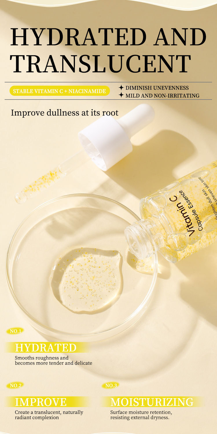 XUEYI Niacinamide Vitamin C Capsule Essence Liquid - Direct Factory Supply, Amazon Export Exclusive