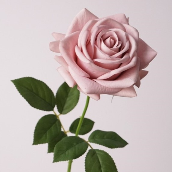 Simulated High-Quality Morandi Rose Moisturizing Feel Rose Simulated Export Fake Flower Retro Wedding Decoration Photography