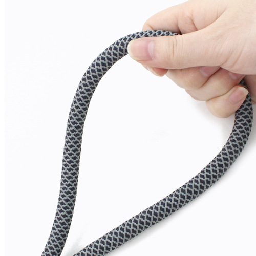 WAOPET Rope Pure Nylon Safety Shockproof Anti-Tangle Celebrity Collar for Medium to Large Dogs Training Lead