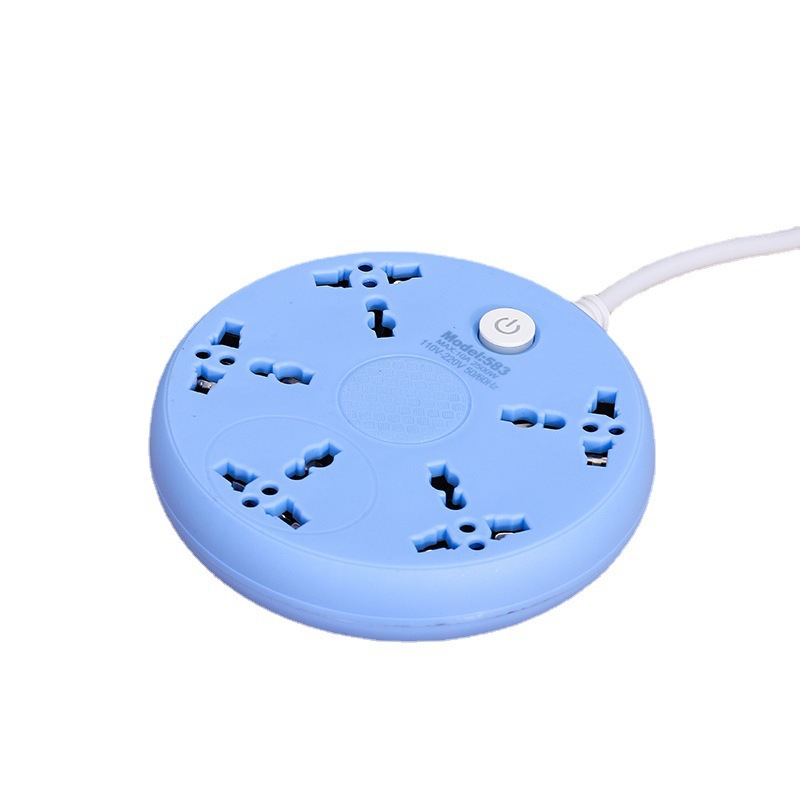 NUEVOS TIMES enchufe de comercio exterior 583#584#585#586# con enchufe de luz LED de noche 3USB carga