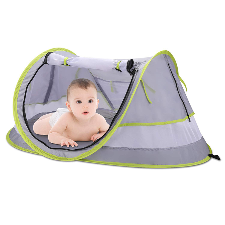 Children's outdoor tent foldable anti-mosquito installation-free picnic camping quick open seaside sun protection sunshade beach tent