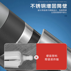 Tiger One Shot Stainless Steel Toilet Plunger Quick Through Toilet Bathroom Drainage Blockage High Pressure Air Unblocking 