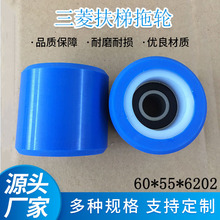 三菱托轮拖轮/60*55*6202 /三菱扶梯压带轮/扶手带托滚轮/托带轮