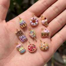 �W���羳�¿���ʳ��Ʒɵ�������DIY���Ͳ��Lϵ��14K��ɫ��