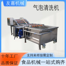 全自动大型商用叶类菜洗菜机果蔬气泡清洗机香菇辣椒小龙虾清洗机
