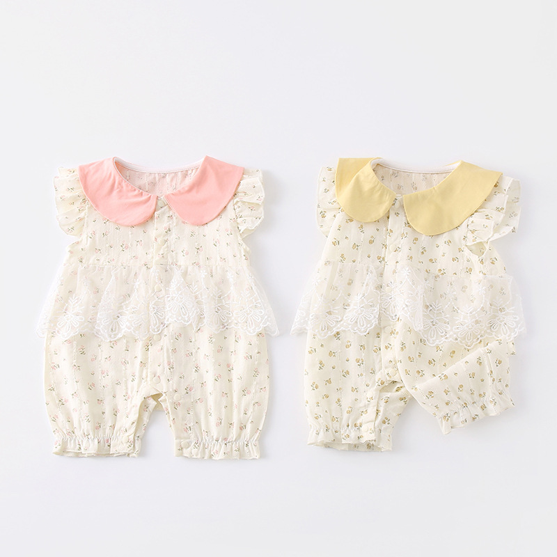 Lace children's cool bodysuit to go out