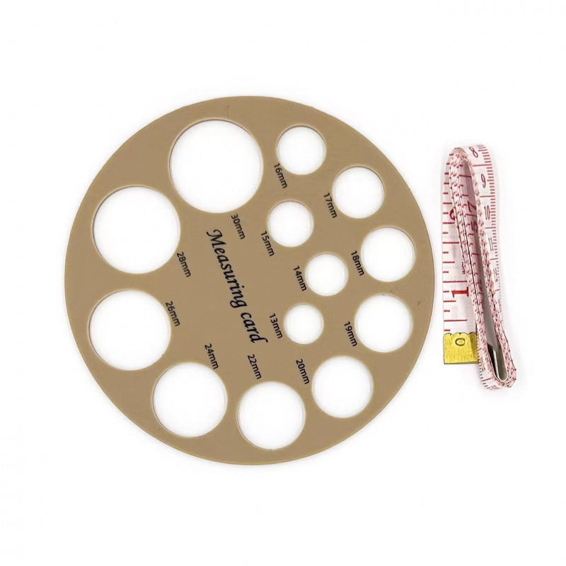 둥근 말차색 + 플랜지 자