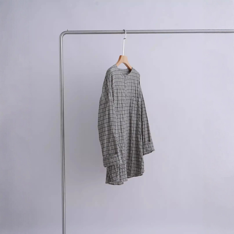 Zen Series_Japanese Imported Yarn-Dyed Cotton Fine Plaid Shirt