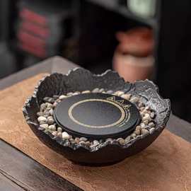 围炉煮茶家用电陶炉烧水壶煮茶器具全套烤奶茶套装养生玻璃煮茶壶