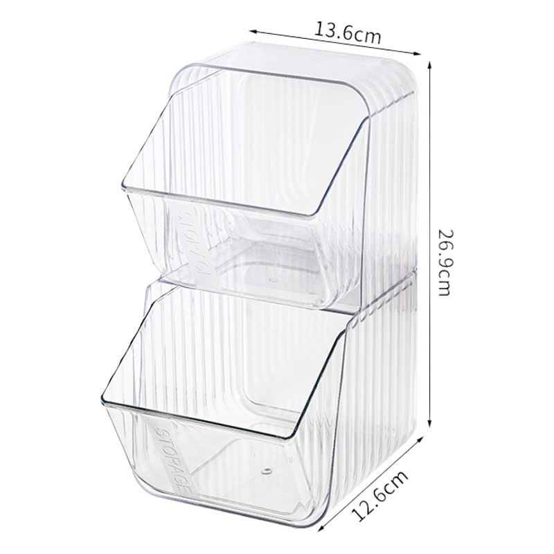 Escritorio bolsa de té caja de almacenamiento sala de té café leche té bolsa instantánea organizador rack cosméticos lápiz labial rack de almacenamiento