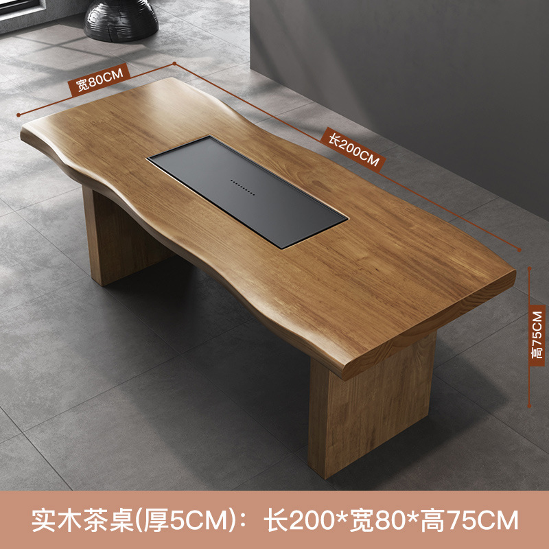 차 테이블: 200*80*75 상감 우진 스톤 티 트레이