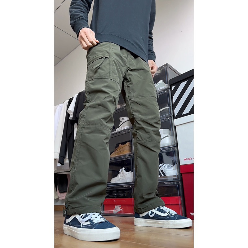 Venta al por mayor pantalones de asalto de caparazón suave estadounidense de estilo fino para hombres pantalones de secado rápido con función de tala de primavera y otoño