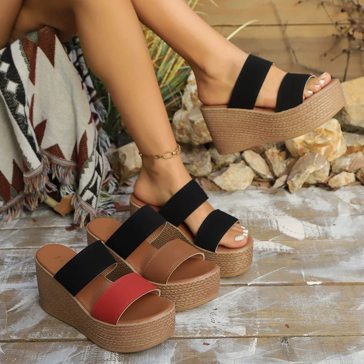 Поддержка сбора, новый полиэстер (полиэфирное волокно) наклон каблук (6-8cm) резина