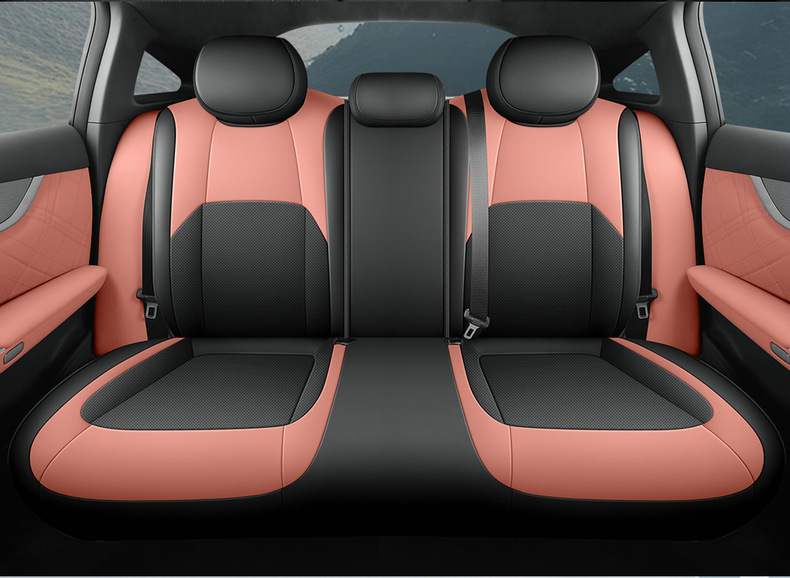 2024 Changan Qiyuan A07 Special Car Seat Cover All-inclusive Interior Modification Cushion Purple Interior Decoration Cushion
