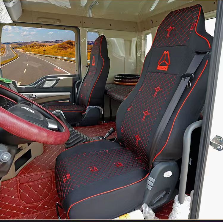 Customized Sinotruk Howo Tx7 Special Seat Cover Tx350Tx460 Haohan N7Gn5W Four-Season Seat Cushion Sleeper Cover