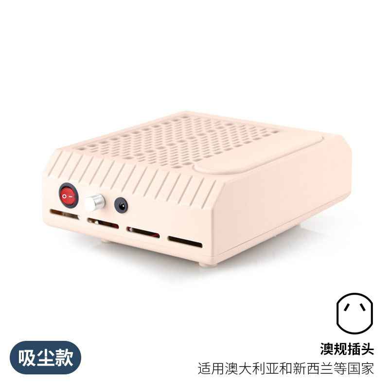 Tienda de uñas de escritorio polvo aspiradora máquina de pulir dos en uno estilo japonés gran succión mudo aspiradora de uñas
