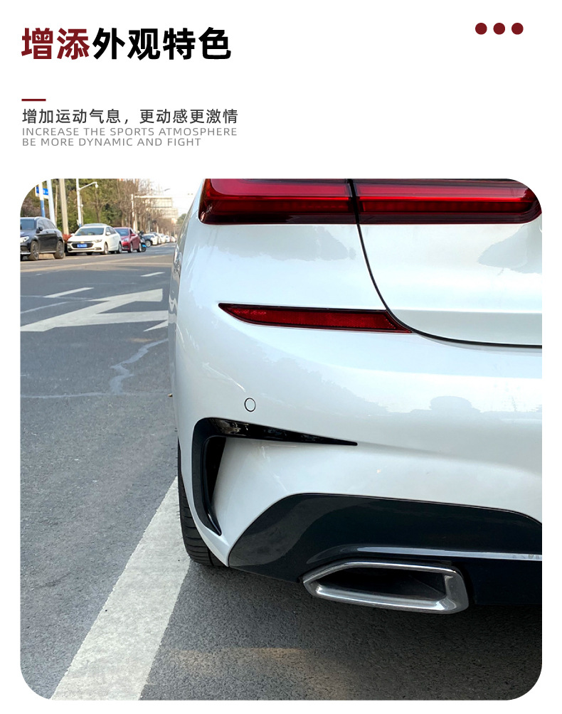 Suitable for Bmw 3 Series Bmw G20 318I 320I 2019-2022 Rear Spoiler Car Sticker Exterior Modification