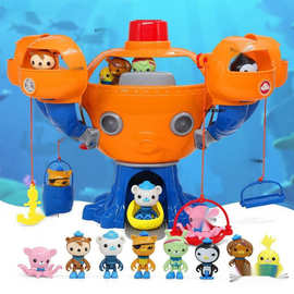 海底小纵队章鱼城堡套装带音乐 海底小分队小战队系列过家家玩具