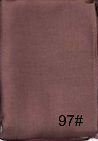 外国貿易の人気が高いマレーの純色の人綿のスカーフの単色の薄いモデルのモーダルの通気性のマフラー