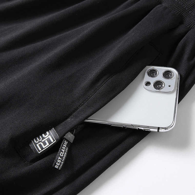 夏季新款五分裤宽松大码运动休闲短裤男士中腰现货透气潮流沙滩裤