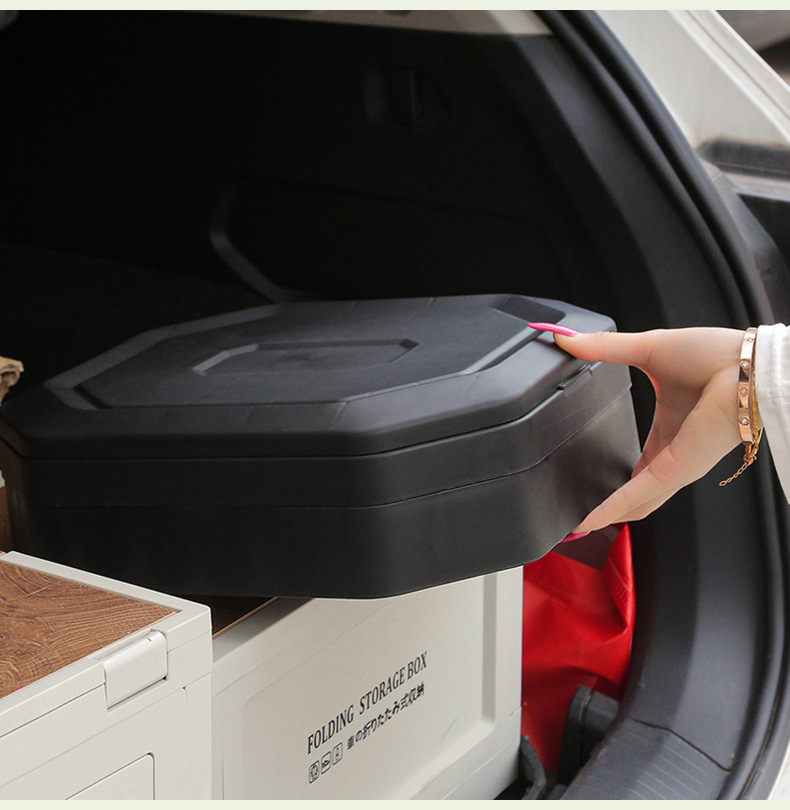 Outdoor Vehicle-Mounted Multifunctional Portable Folding Toilet, Anti-Odor Toilet Seat, Rv Camping Emergency Toilet