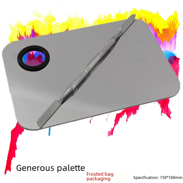 Stainless steel palette makeup palette stainless steel palette makeup artist supplies beauty tools wholesale
