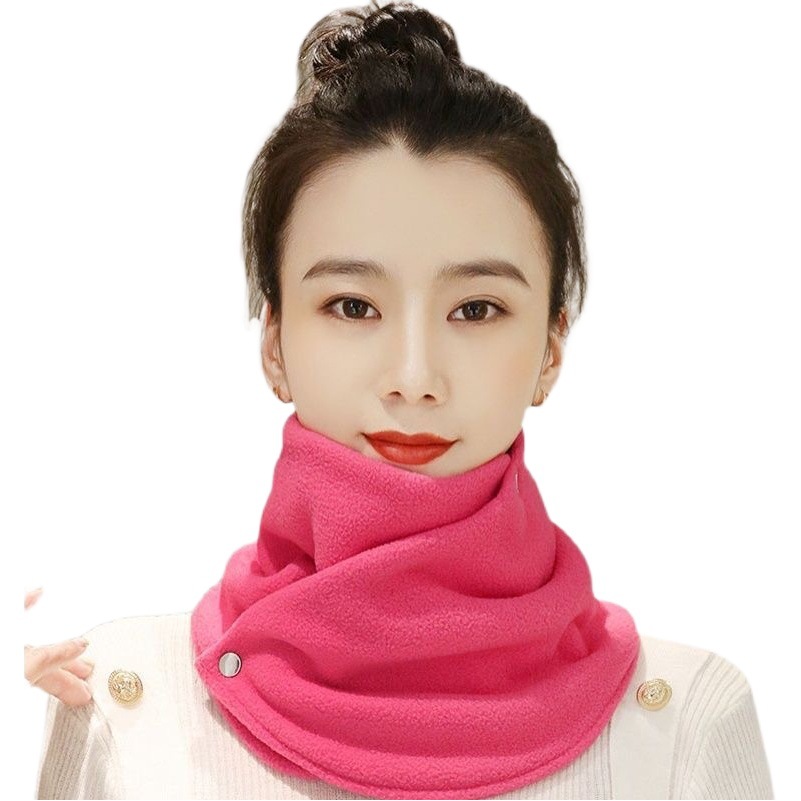Women's scarf winter New neck protection scarf cervical spine warm thickened natural heating warm inner wear artifact all-match collar