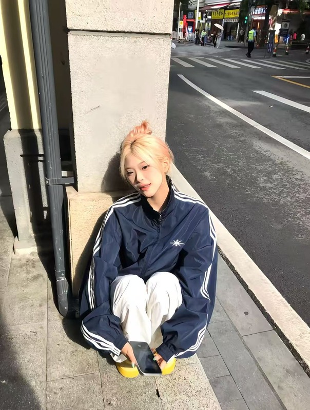 跨境2025夏薄款拉链防晒衣运动外套女学生宽松长袖风衣休闲上衣潮|undefined