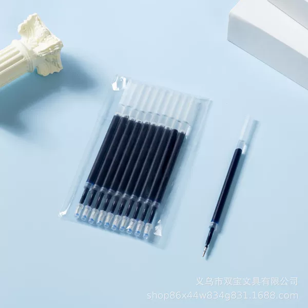 Handmade packing ST Press the pen core [transparent rod blue ink]
