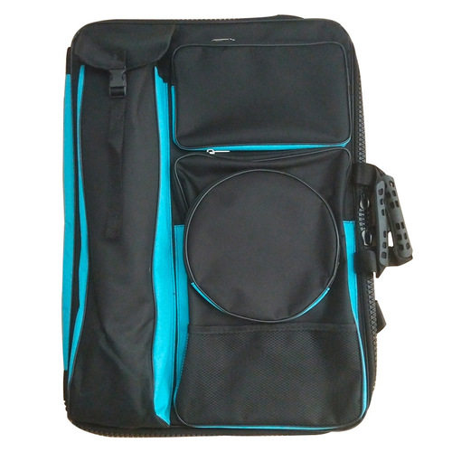 4K Art Supply Bag for Art Exam, Thick Metal Zipper Canvas Drawing Board Bag, Dual Shoulder Backpack