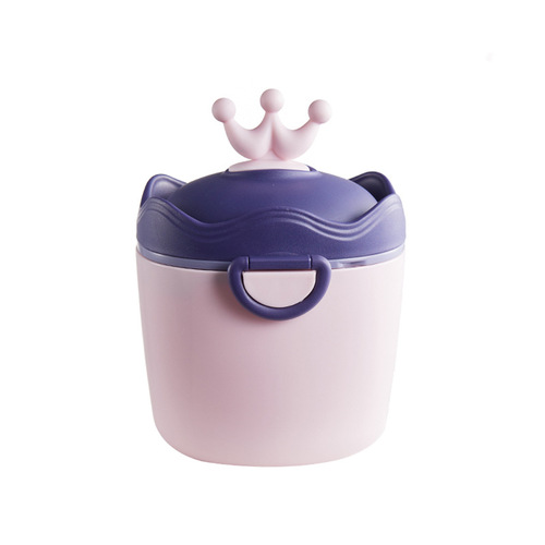 Installed with baby milk powder box, portable out-and-out food supplement rice noodle box, sealed moisture-proof divided milk powder compartment storage tank