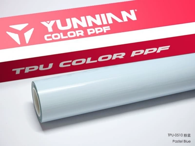 Dry and wet dual-use blue crystal TPU car color change film color PPF car film factory wholesale cross-border direct sales (Auto Color Change Film) - tpu-pink-blue-suitable-for-both-wet-and-dry-use-15215m