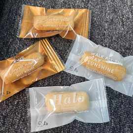 奶酥包装袋透明太妃糖网红烘培燕麦饼干袋子烘焙糯米船封袋礼品