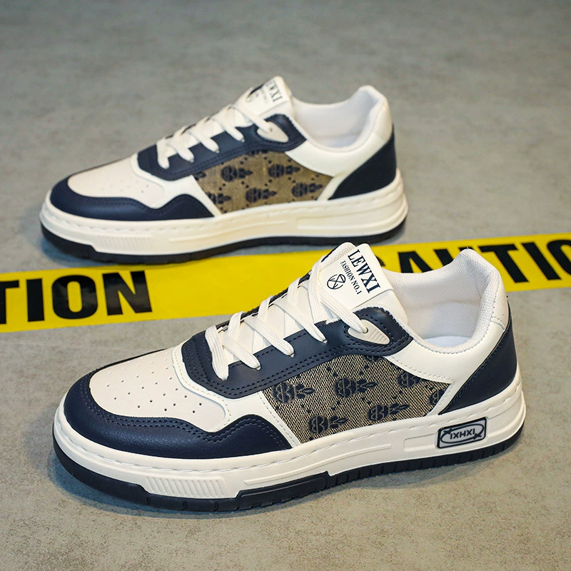 Мужские зимние дышащие повседневные туфли без каблука, универсальные спортивные туфли в европейском стиле, модная новинка 2025 года