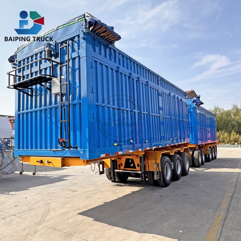 Продажа полуприцепов, бортовых полуприцепов, полуприцепов с буксировочным устройством, самосвалов с 8 осями