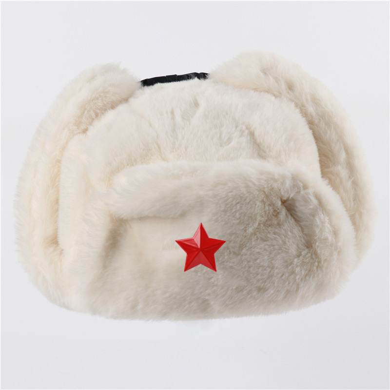 베이지 + 레드 별 다섯개