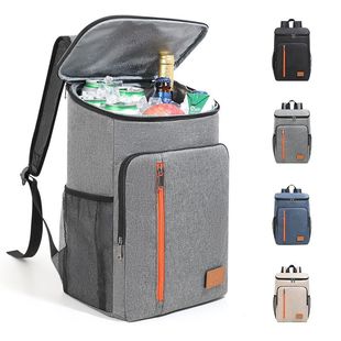Cross-border New Amazon Simple Lunch Bag Large Capacity Ice Bag Fresh-keeping Thickened Aluminum Foil Shoulder Bag Outdoor Insulation Bag