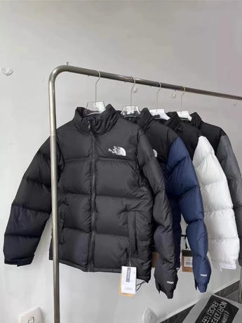Beijia 1996 Classic Men's Cotton Jacket American Version Unisex Embroidered Cotton Coat Thickened Couple's Puffer Jacket Cross-Border Goods