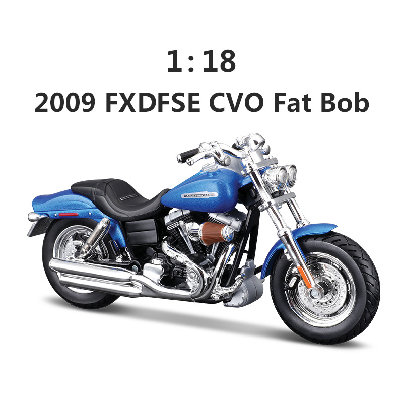 Maisto Meritor figura 1:18 Harley 2022 motocicleta de aleación artificial de resorte grande modelo base colección de regalos al por mayor