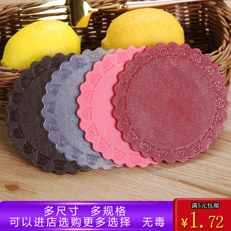 Rubber measuring cushion mouthwash cup tea cushion pad bowl pad…