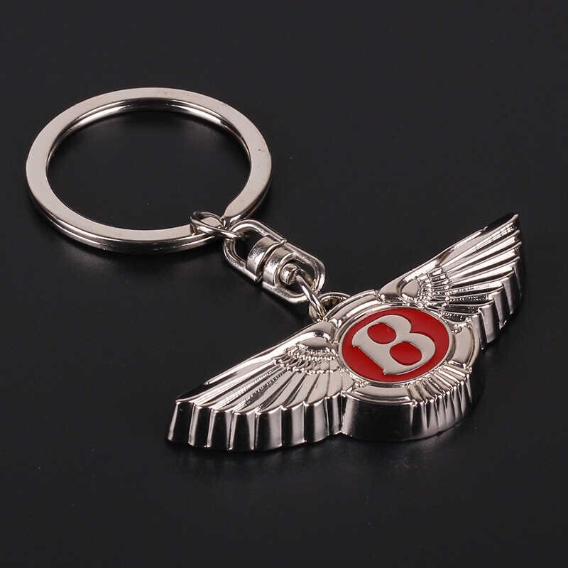 Cross-Border Internet Celebrity Various Metal Car Logo Keychains Foreign Trade Car Keychain Accessories Keychain Small Pendants