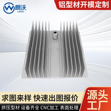 50w庭院灯模组 方形模组 路灯模组散热器庭院灯外壳 可设计图纸