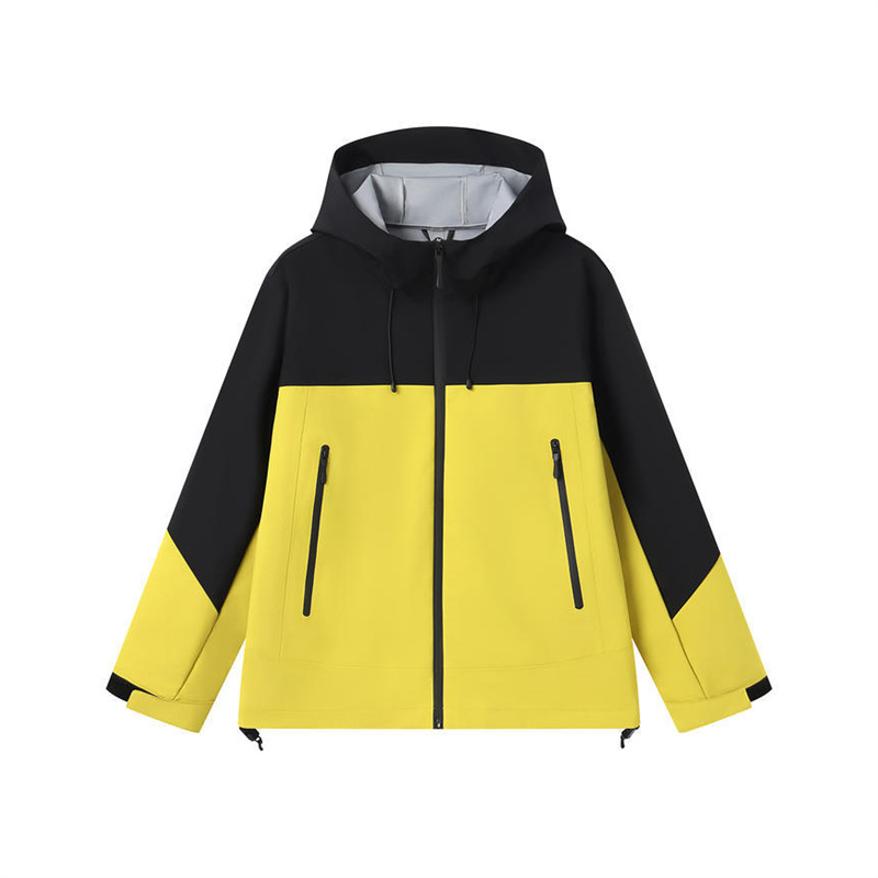 Trajes de trabajo de manga larga de una sola capa delgada abrigo tres armadura personalizada logotipo de impresión al aire libre uniformes de grupo bordados