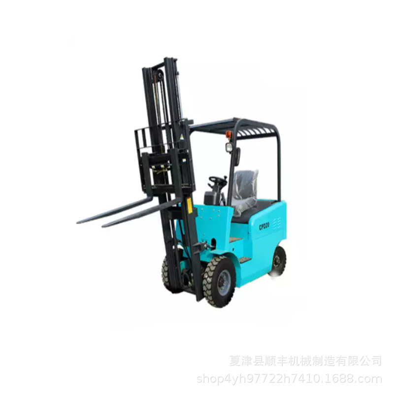 1吨小型四轮锂电池电动叉车1.5/2吨3吨铲车自动液压堆高车升高车