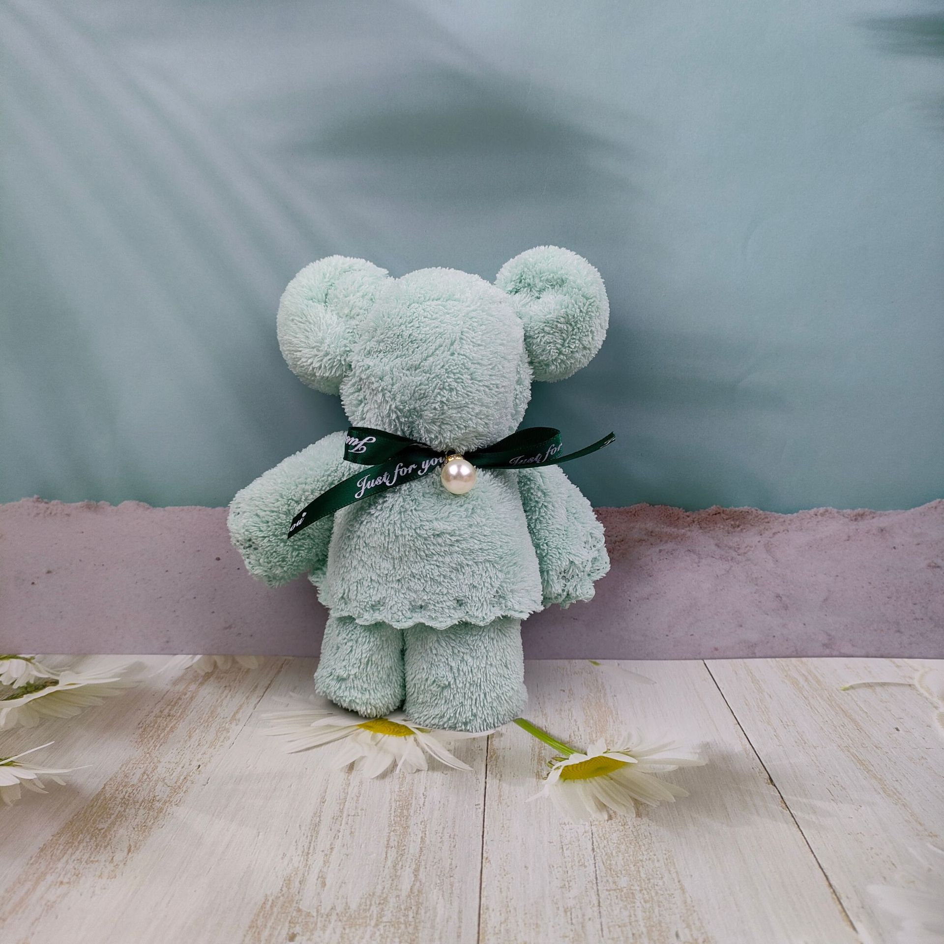 녹색 진주 산호 양털