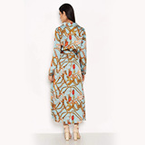 (Трансграничная торговля), ретро приталенное платье, корсет, европейский стиль