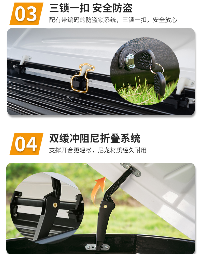Car Roof Luggage Rack Universal Travel Suitcase Legal Modification for Self-Driving Tours