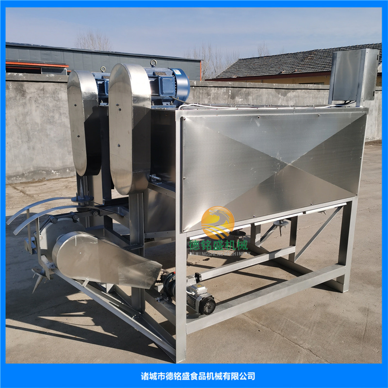 南通如东县猪头褪毛机械 猪脸全自动打毛机 十一座猪头脱毛机