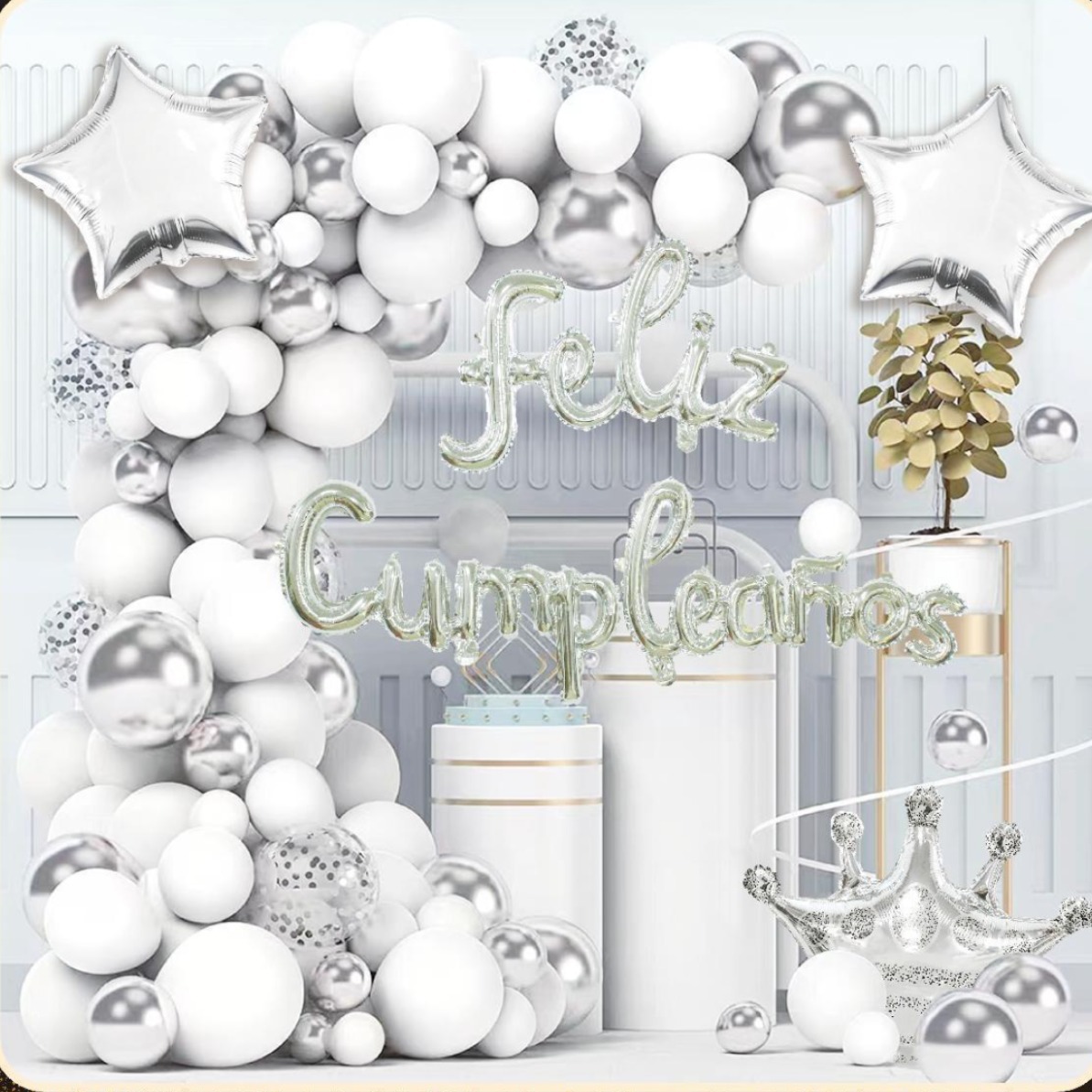 silver balloon