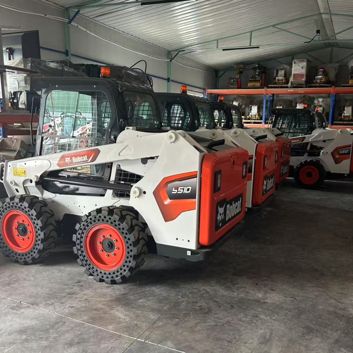 New Bobcat S510 skid steer loader 库存车山猫S510滑移装载机